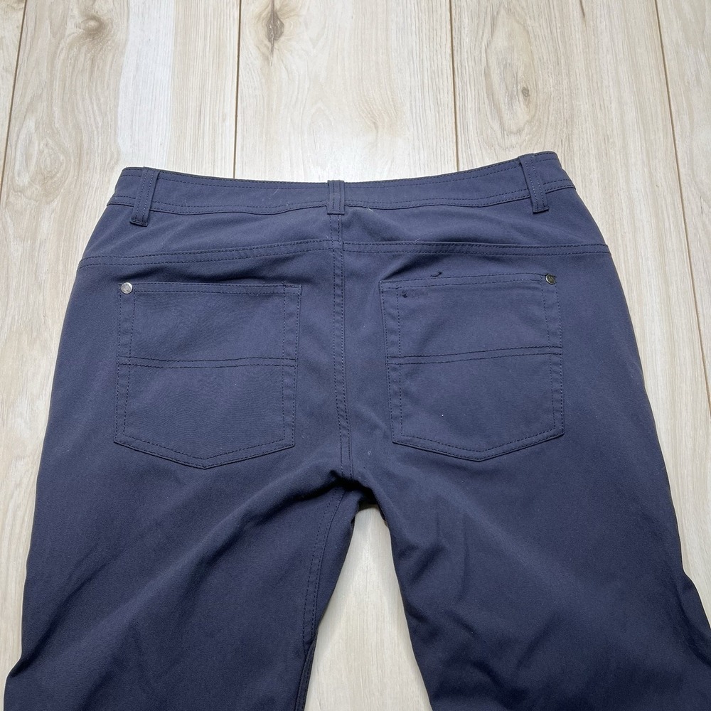 Western Rise Evolution Chino Pants Mens 31x27 Black Tapered Leg Performance - Picture 9 of 10